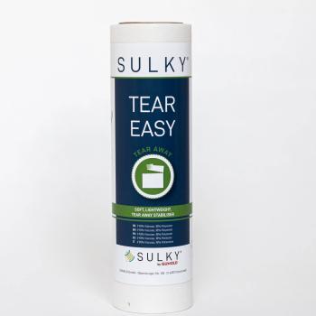 SULKY TEAR EASY weiß, 25 cm x 10m